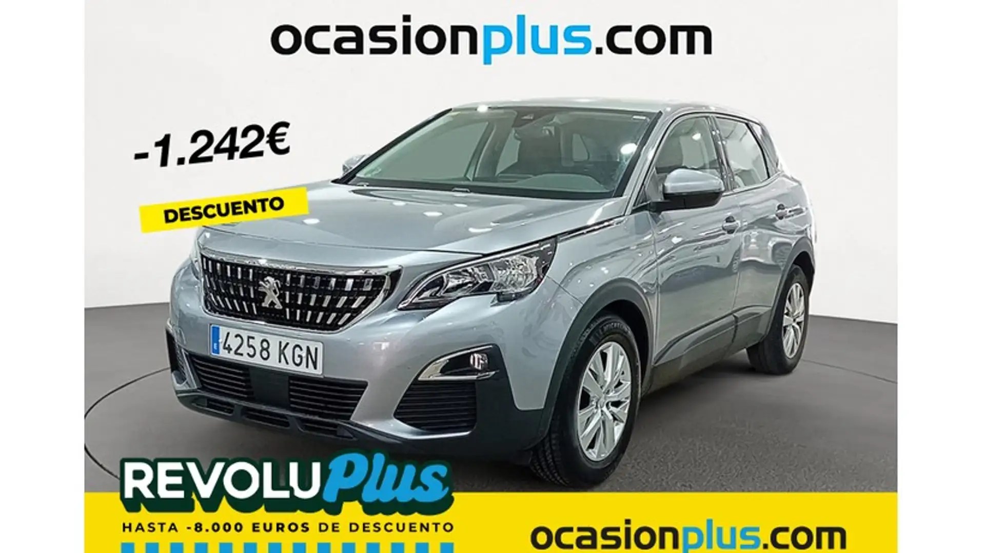 Peugeot 3008 1.2 PureTech S&S Access 130 Gris - 1