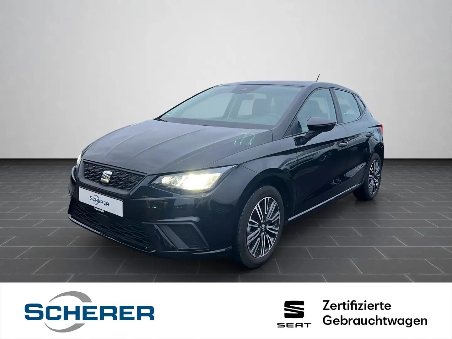 SEAT Ibiza Style 1.0 TSI KAMERA PDC SHZ CARPLAY Schwarz - 1