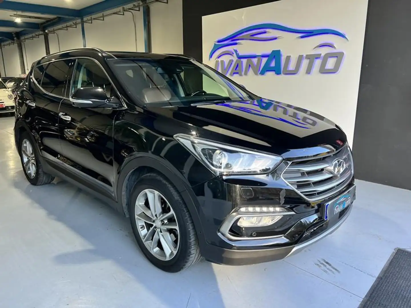 Hyundai SANTA FE Grand 2.2CRDi Style Brown Aut. 200 Zwart - 1