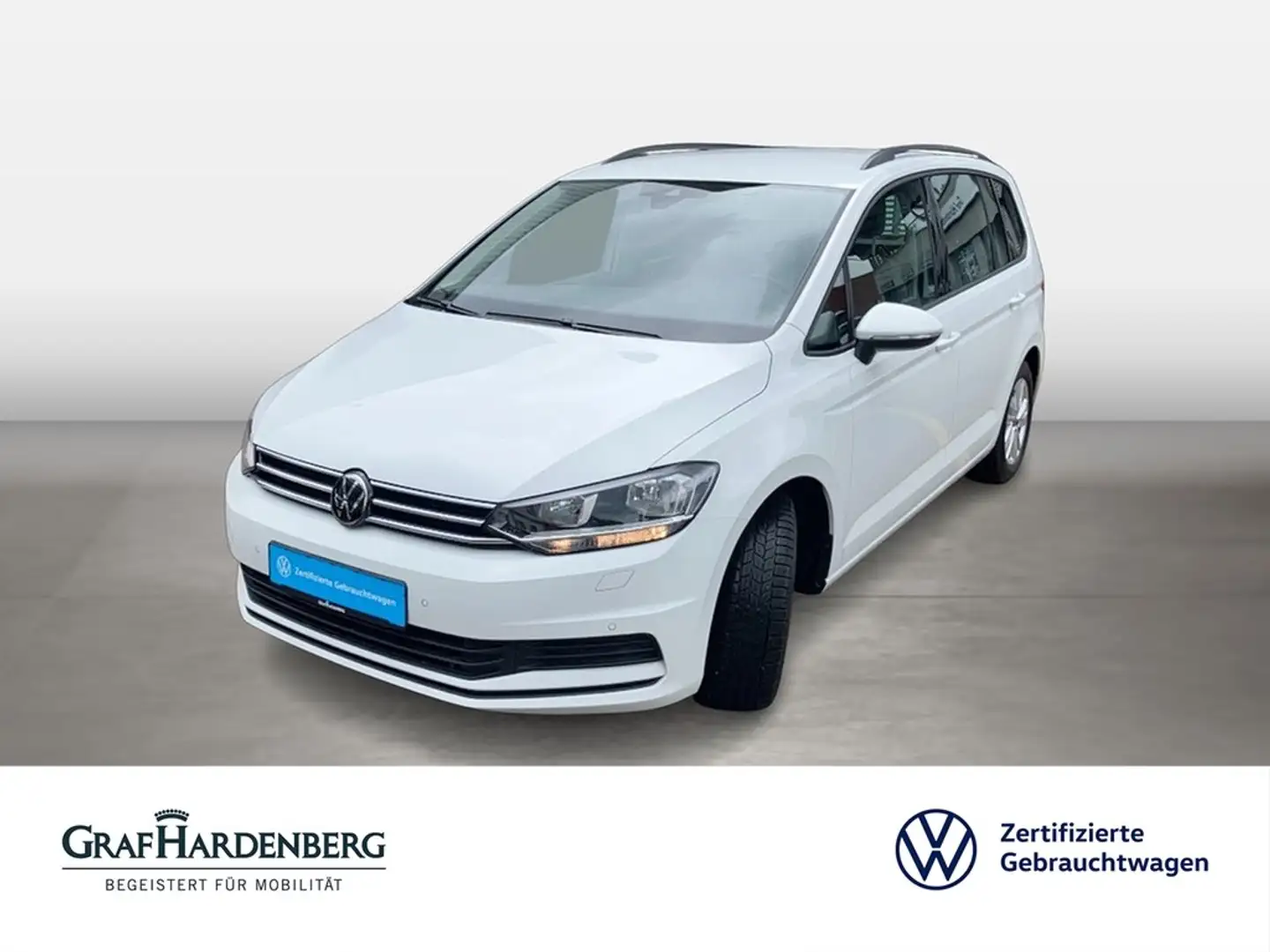 Volkswagen Touran Comfortline 1.5 TSI 7Sitze Navi Blanc - 1