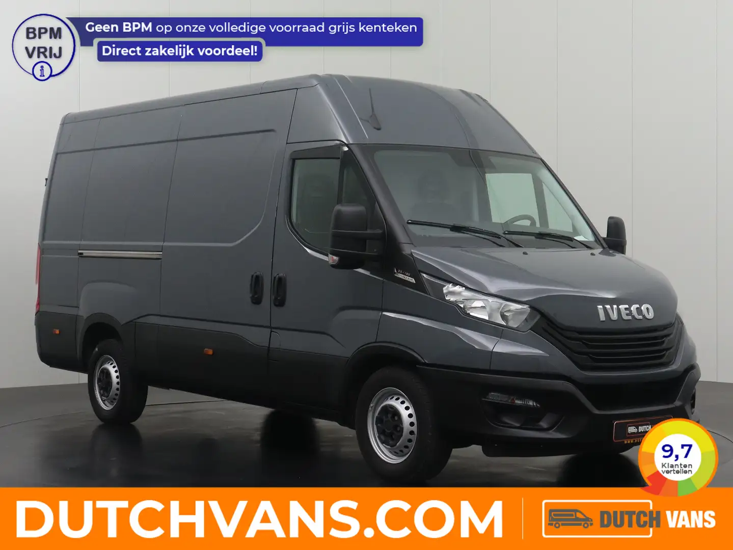 Iveco Daily 35S14 Hi-Matic Automaat L2H2 | 3500Kg TG | Airco | Grijs - 1