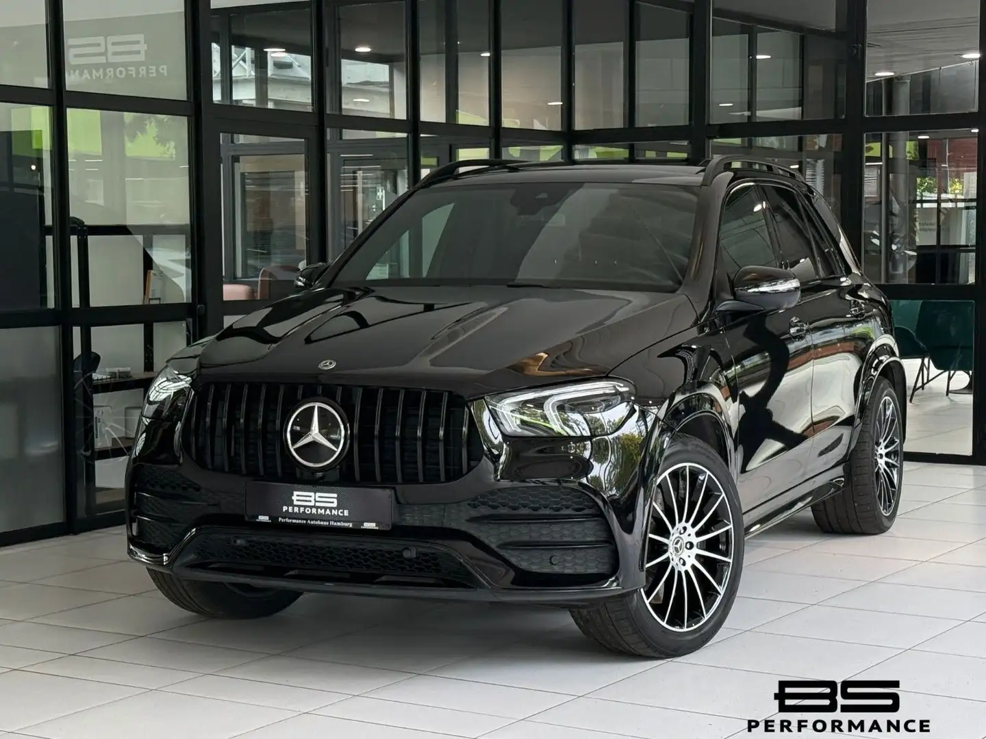 Mercedes-Benz GLE 350 de 4M |AMG|NIGHT|ACC|PANO|K-GO|360°|BURM. Schwarz - 1