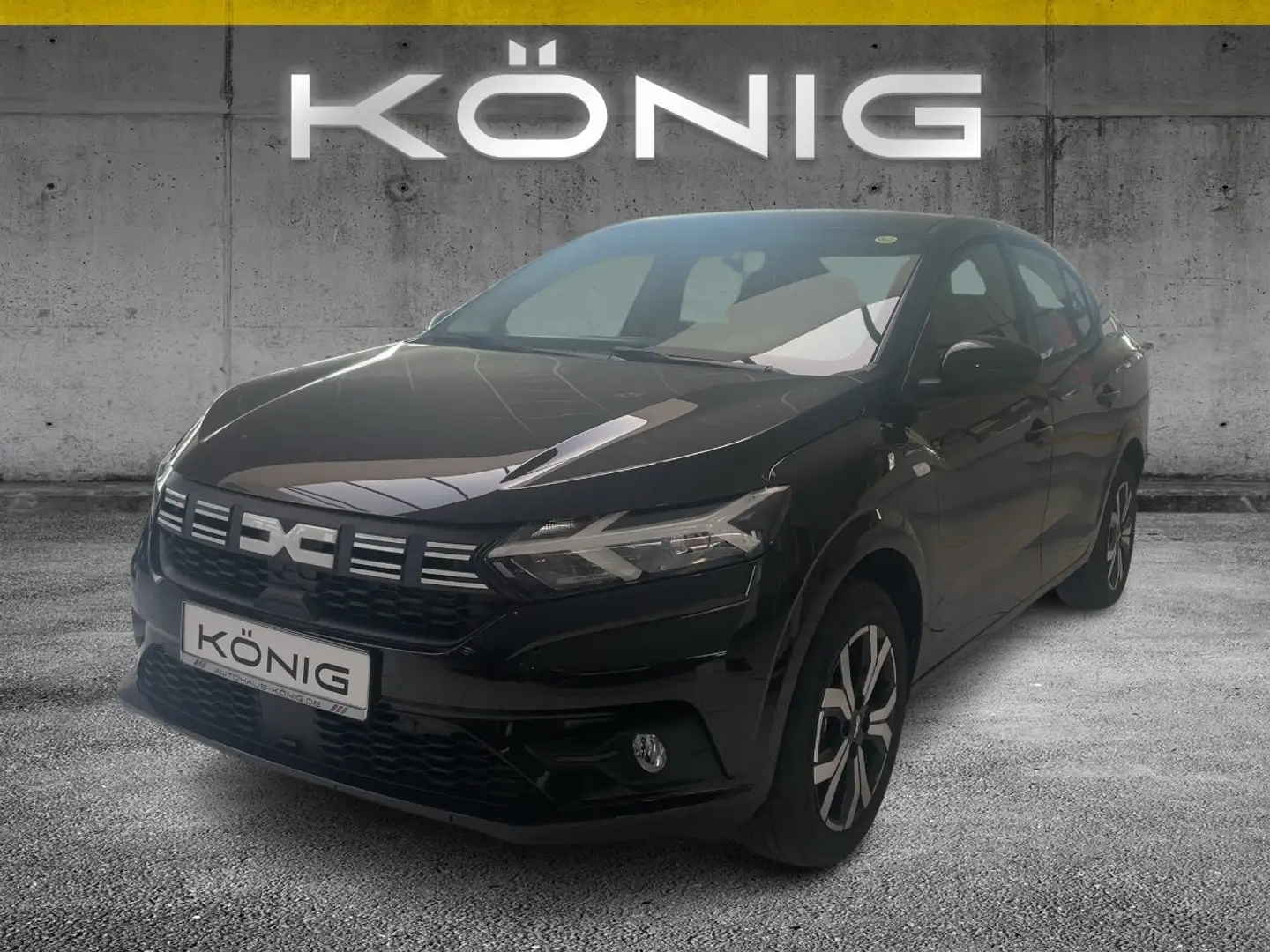Dacia Logan Black Edition TCe 90 CVT Zwart - 1