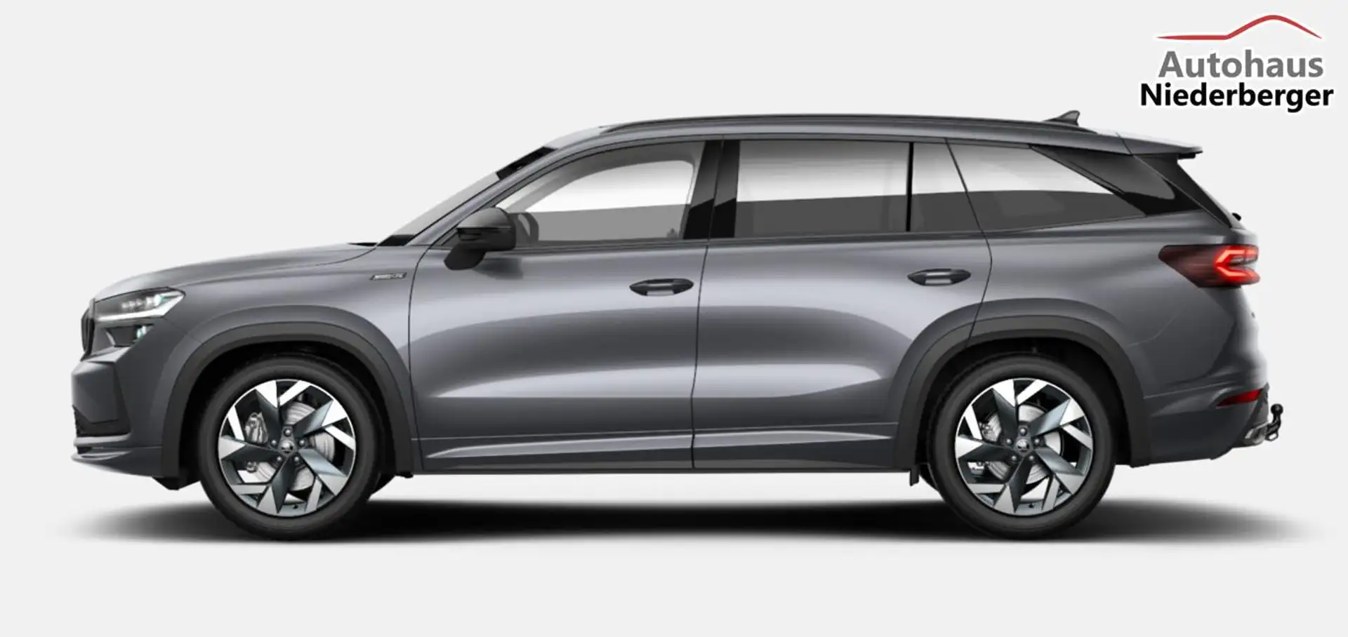Skoda Kodiaq Sportline 4x4 Sportl AHK Pano 7-S Matrix Nav Ke... Grau - 2