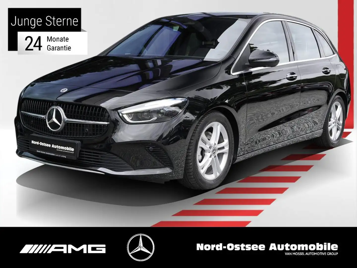 Mercedes-Benz B 200 d PROGRESSIVE 360° MULTIBEAM TEMPO AHK SHZ Noir - 1