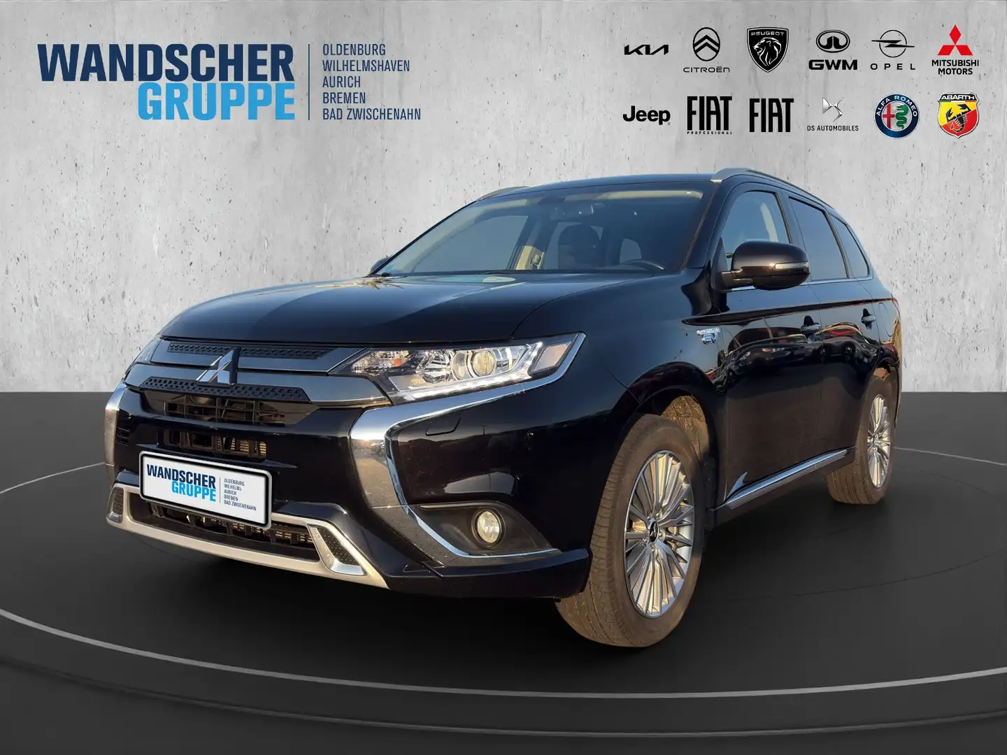 Mitsubishi Outlander Basis Spirit 2.4 Plug-in Hybrid PHEV Schwarz - 1