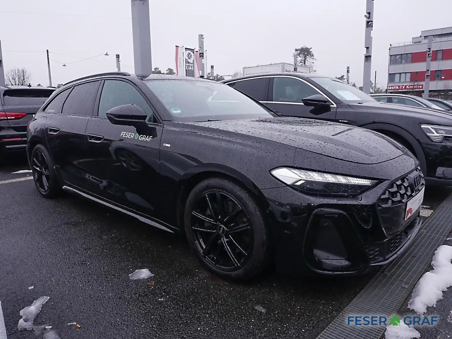 Audi A5 Avant S line TDI qu. HUD AHK 360° Matrix ACC Schwarz - 2