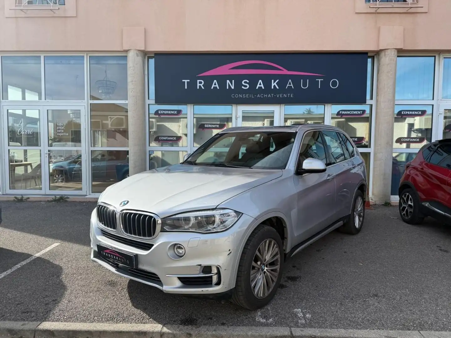 BMW X5 F15 xDrive30d 258 ch Exclusive A/SUIVI BMW/FULL OPTION Gris - 1