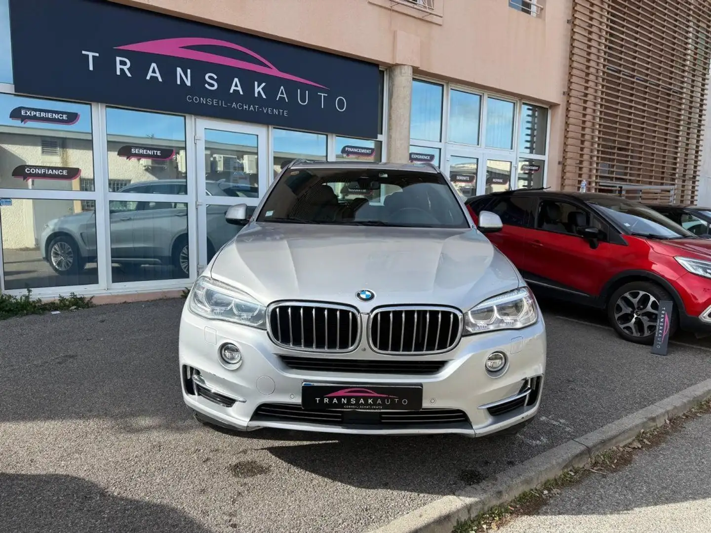 BMW X5 F15 xDrive30d 258 ch Exclusive A/SUIVI BMW/FULL OPTION Gris - 2