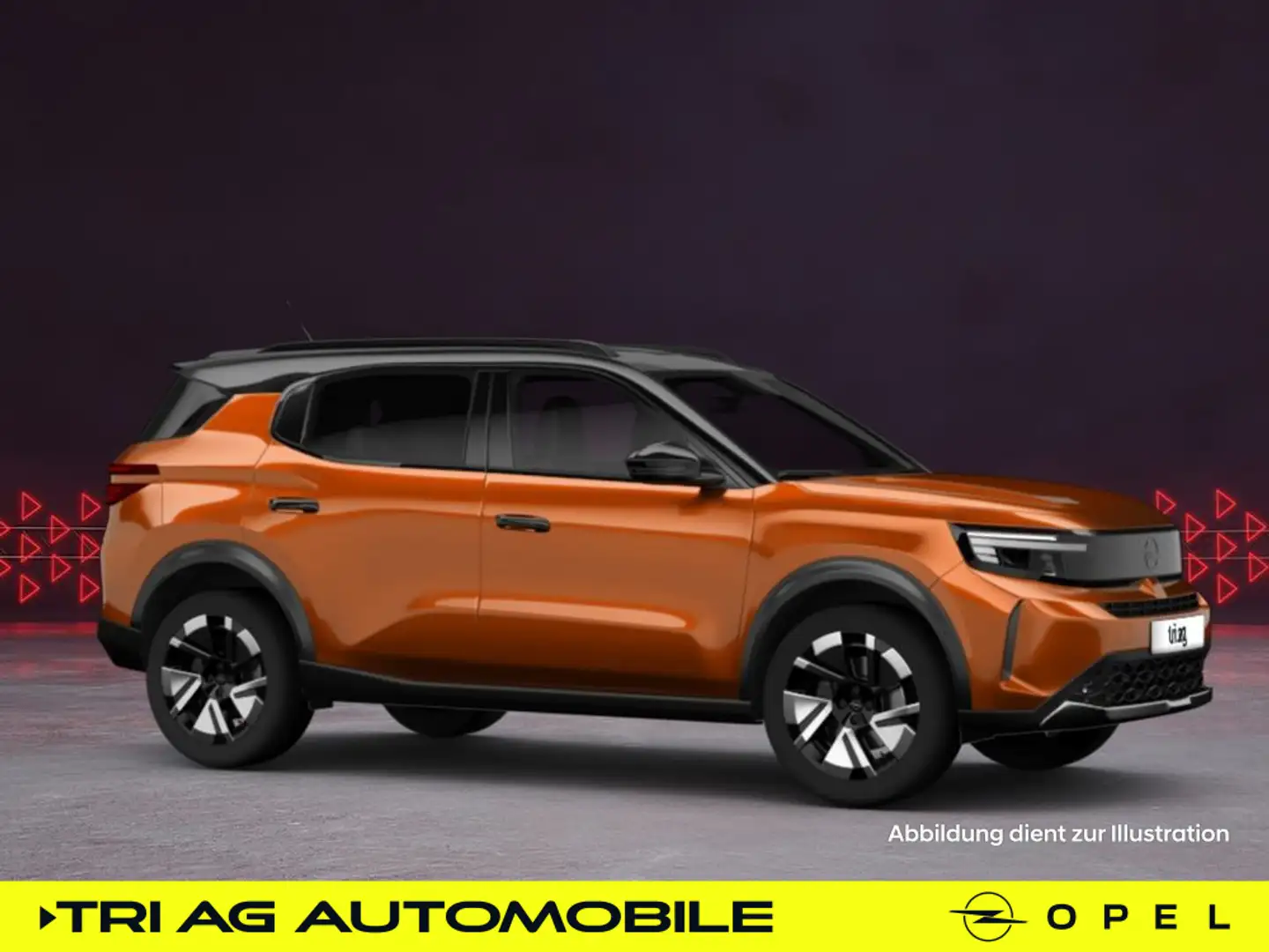 Opel Frontera GS Hybrid 107kw (145 PS) 6-Gang-Doppelk Orange - 2
