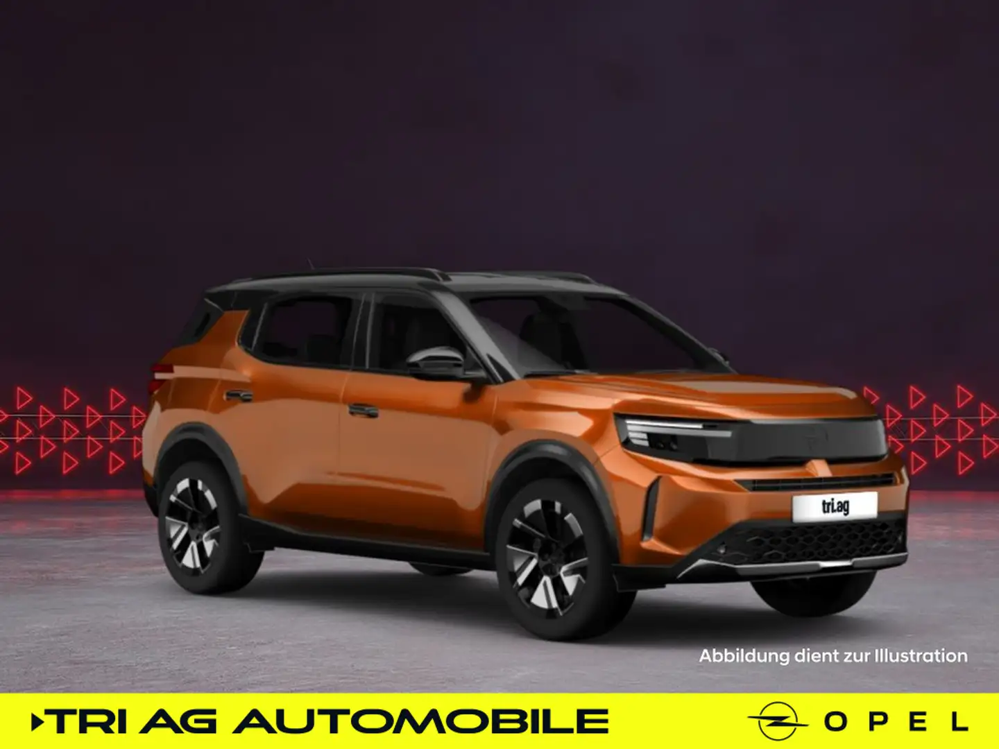 Opel Frontera GS Hybrid 107kw (145 PS) 6-Gang-Doppelk Orange - 1