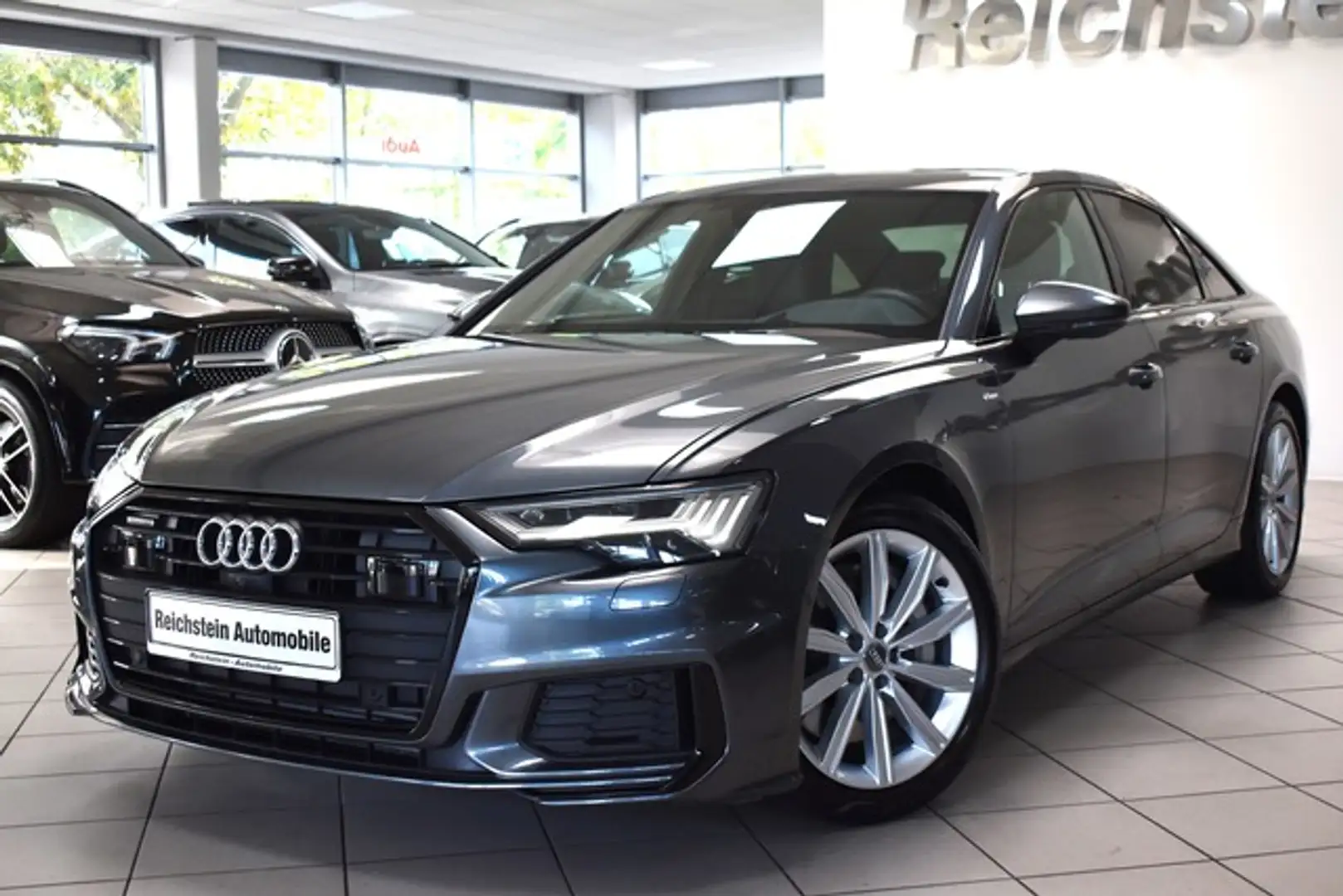 Audi A6 sport 55 TFSI quattro S line 360° NETTO 38300 Gris - 1