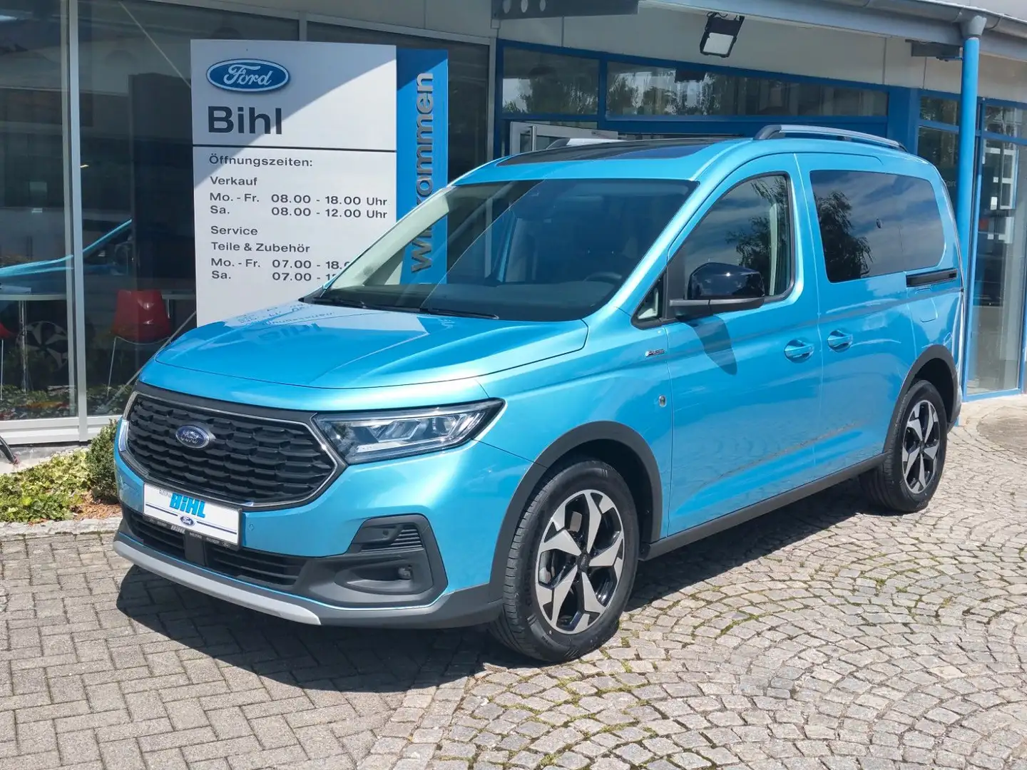 Ford Tourneo Connect Navi Kamera LED AHK abn. Glasda. Blau - 2