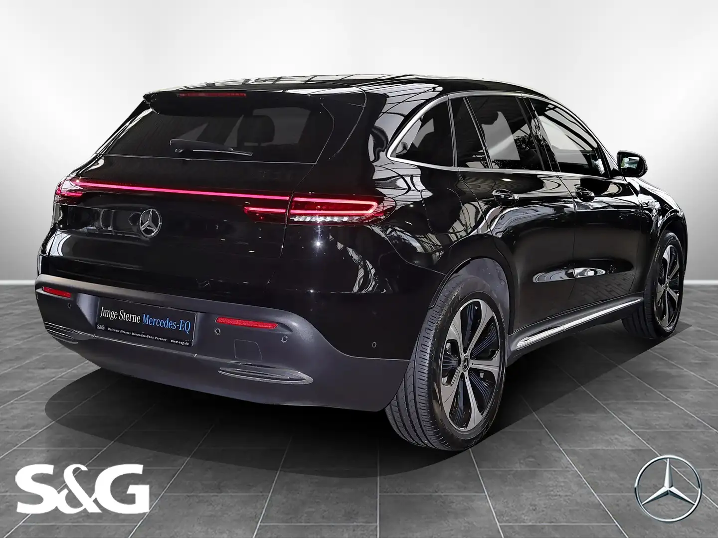Mercedes-Benz EQC 400 4M HEAD UP+DISTRONIC+MEMORY+360°+LED+20" Schwarz - 2