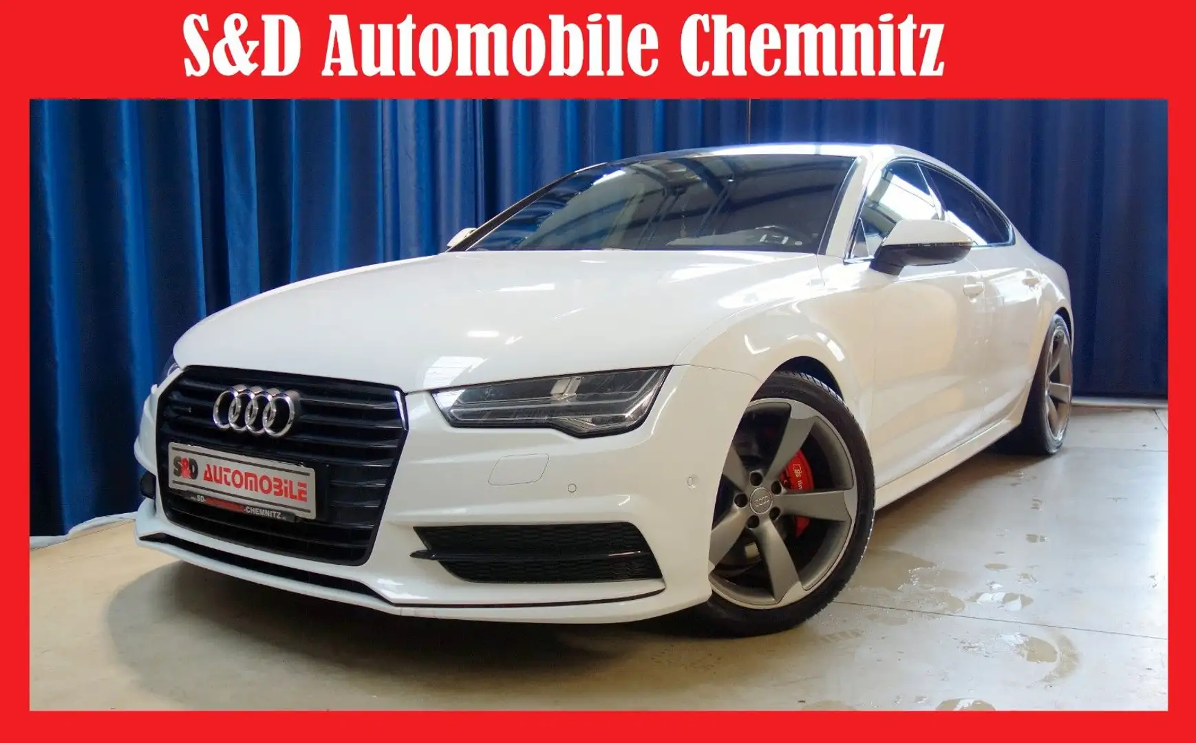 Audi A7 Sportback 3.0 quattro"S7 Umbau" Weiß - 1