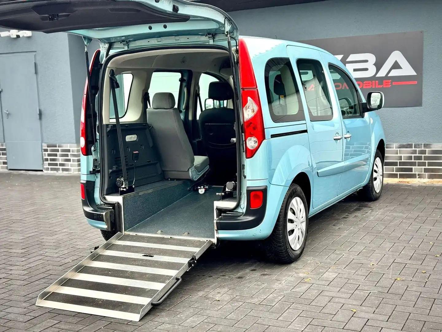 Renault Kangoo 'Behindertengerecht-Rampe'Klima' Blau - 1