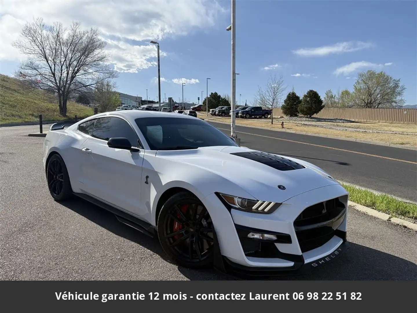 Ford Mustang Shelby GT500 760 Hors homologation 4500e Beyaz - 1