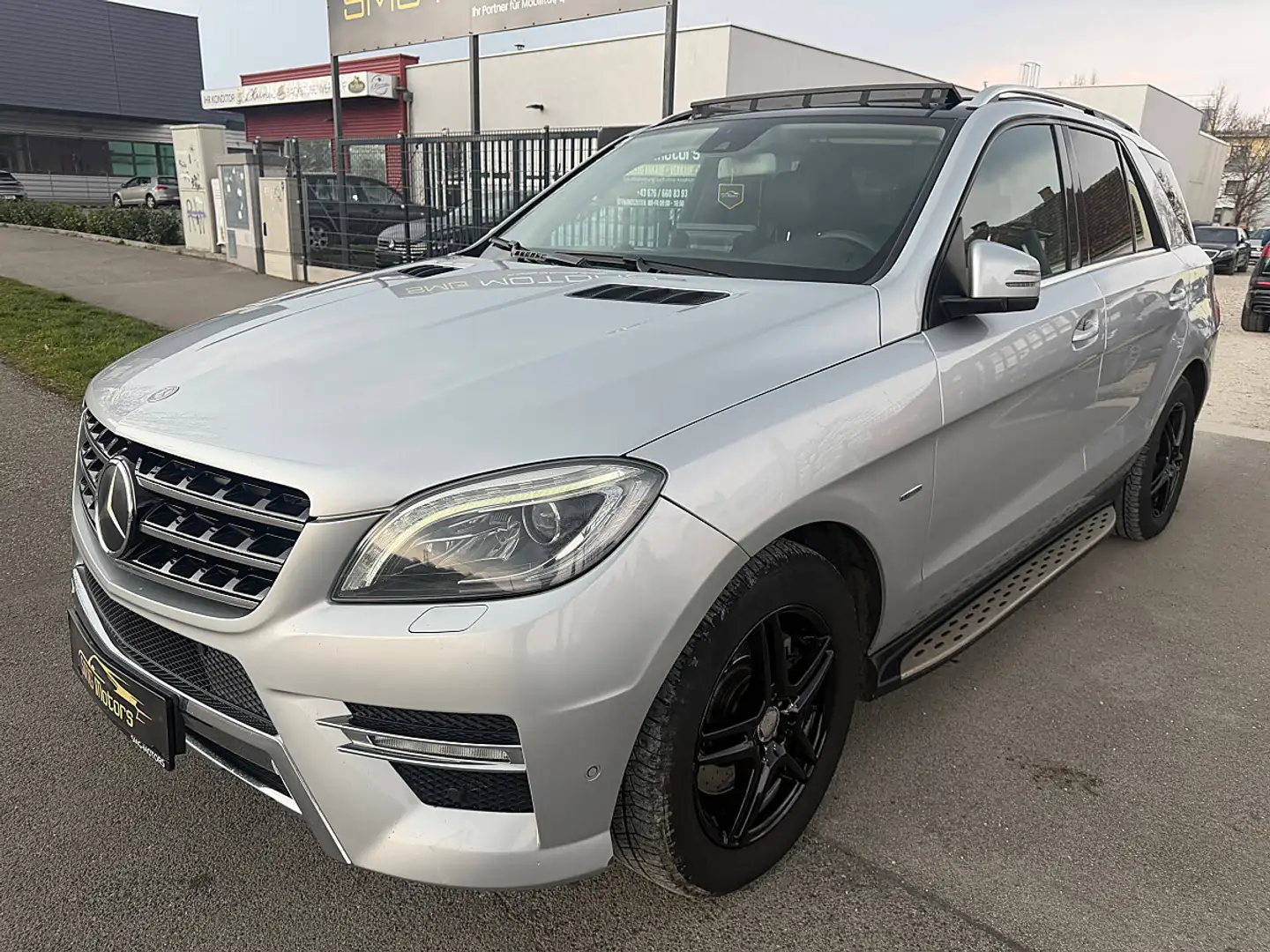 Mercedes-Benz ML 350 BlueTEC 4MATIC Aut. DPF VOLL VOLL VOLL Grau - 2