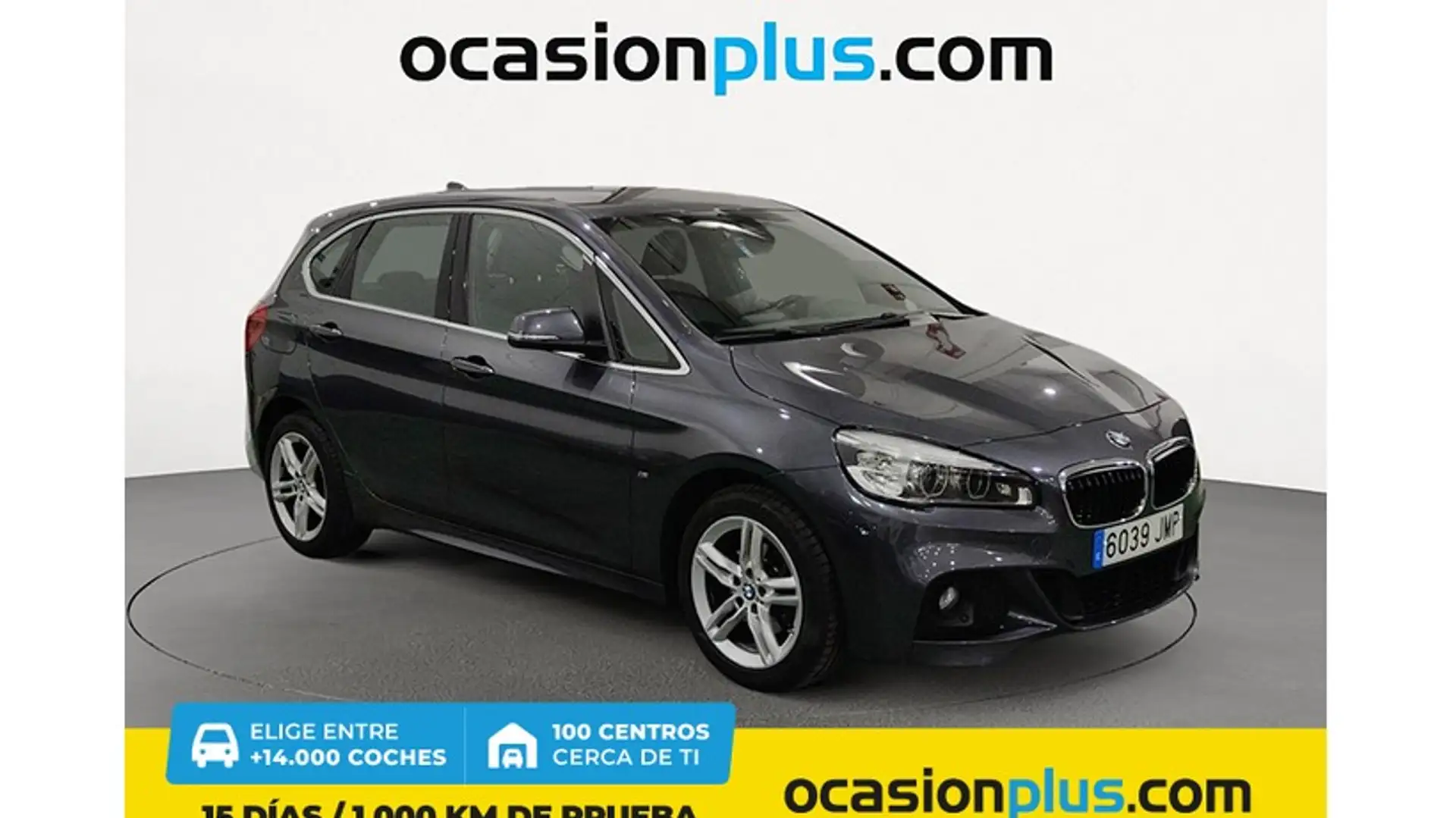 BMW 218 218d Active Tourer Gris - 1