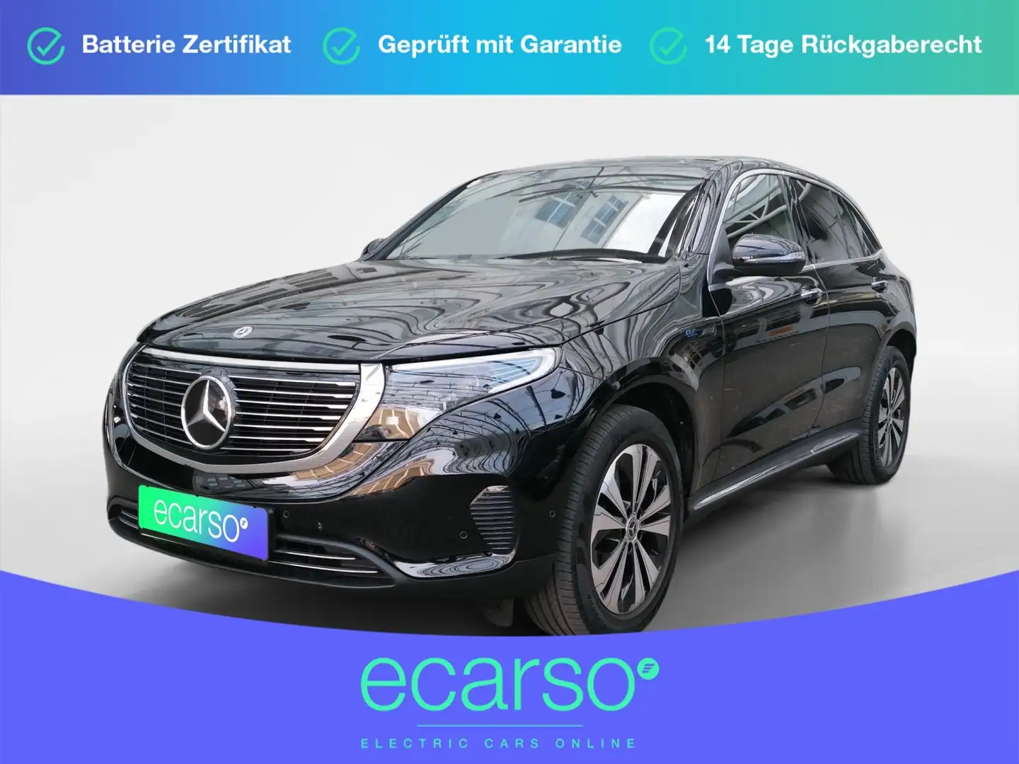 Mercedes-Benz EQC 400 EQC 400 4 Matic Noir - 1