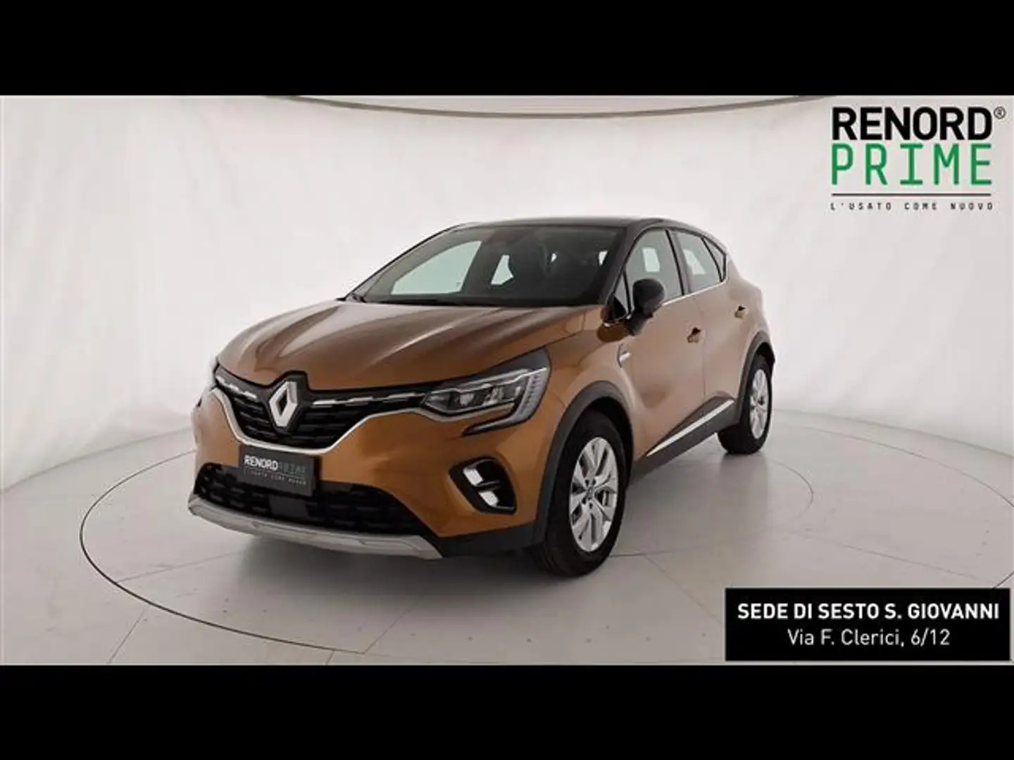 Renault Captur 1.6 E-Tech phev Intens 160cv auto Orange - 1
