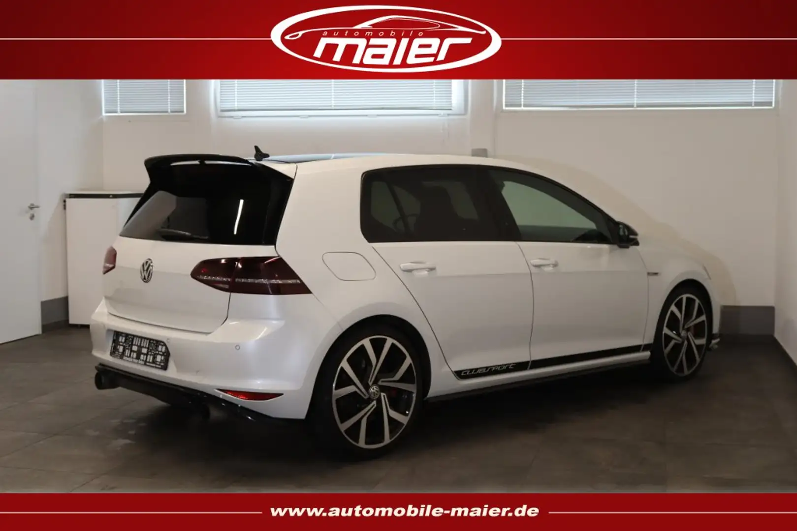 Volkswagen Golf GTI Clubsport-NAVI-XENON-ACC-SCHALENSITZE- Weiß - 2