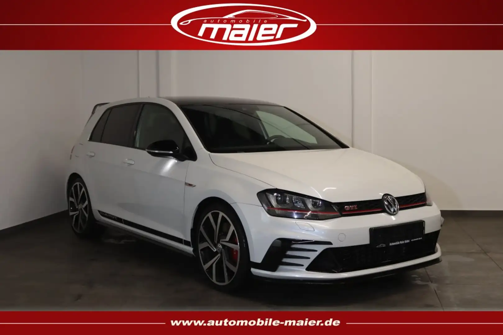 Volkswagen Golf GTI Clubsport-NAVI-XENON-ACC-SCHALENSITZE- Weiß - 1