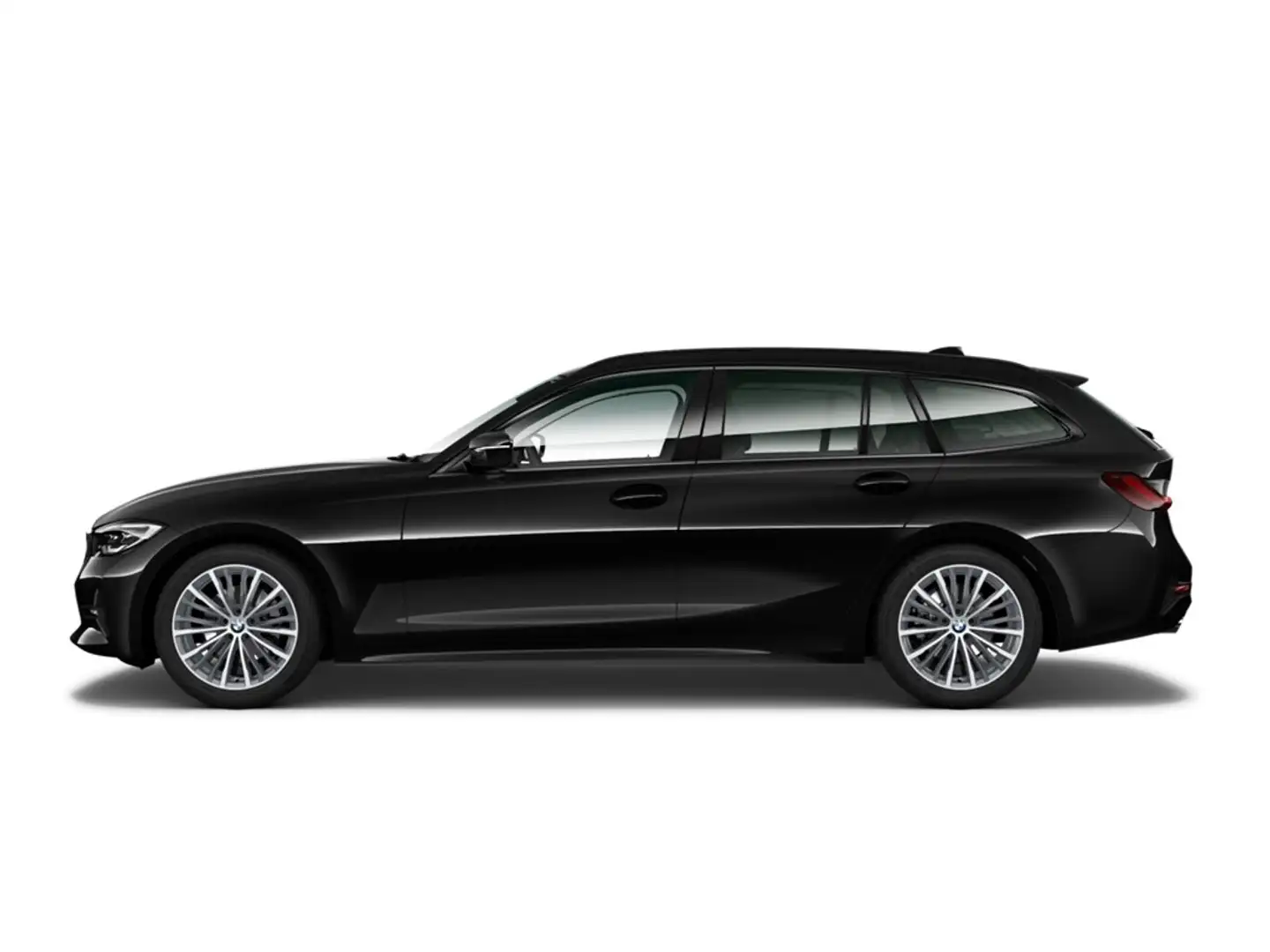 BMW 330 d touring Sport Line/Panodach/Navi/LED/ACC Schwarz - 2