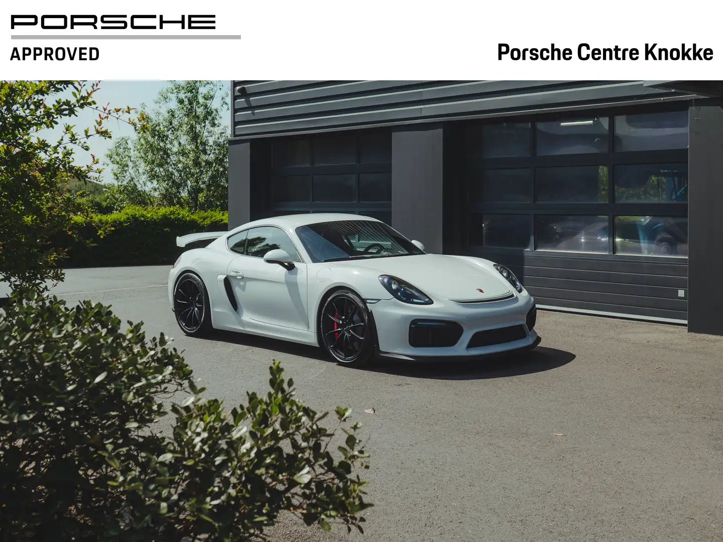 Porsche Cayman 981 GT4 | NEW | 64L | Bucketseats Blanc - 1
