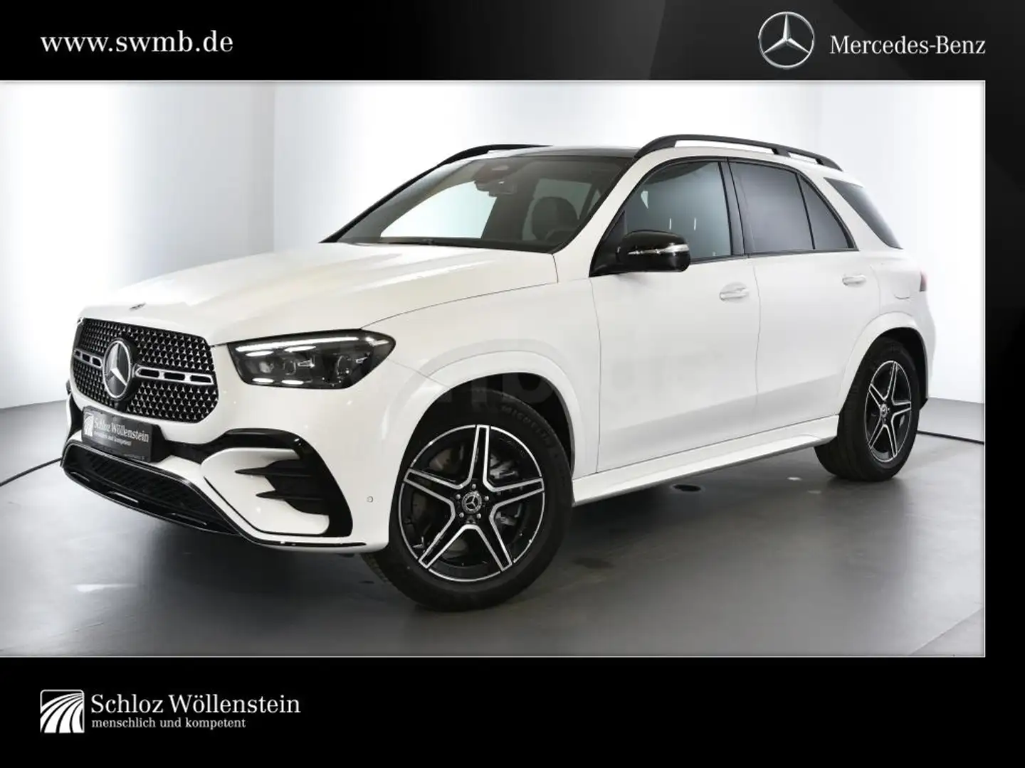 Mercedes-Benz GLE 350 de 4M 3,99%/AMG/MULTIBEAM/AHK/Fahrass /PanoD/H Weiß - 1