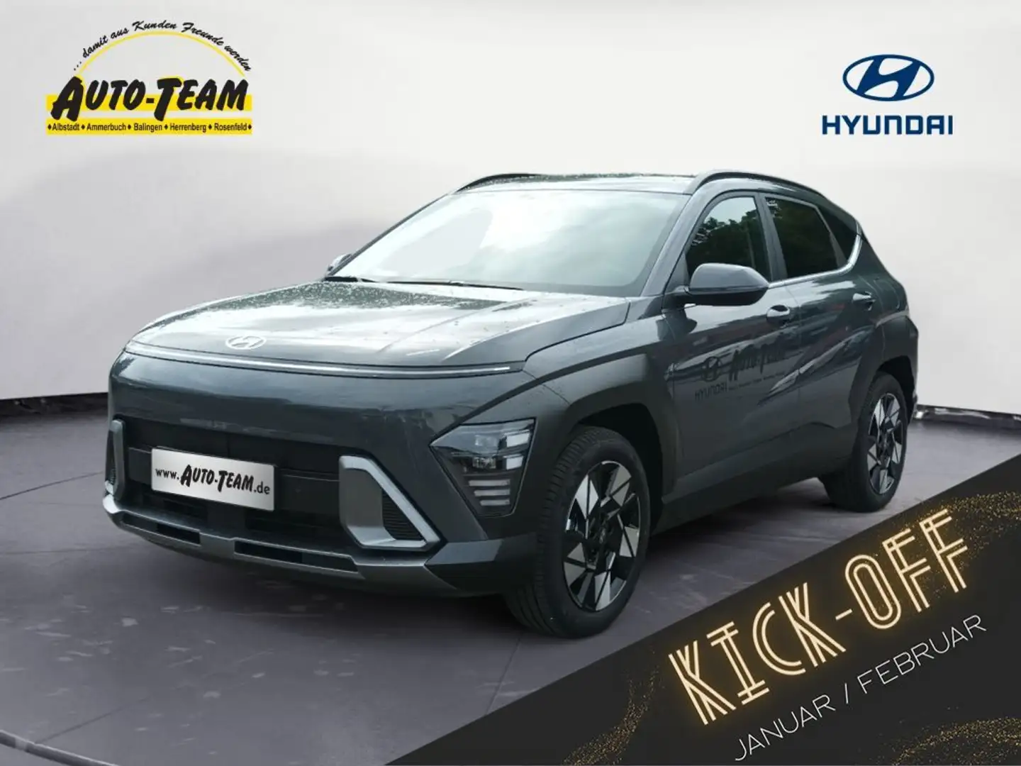Hyundai KONA 1.6 GDI DCT Hybrid Trend (SX2) Grau - 1