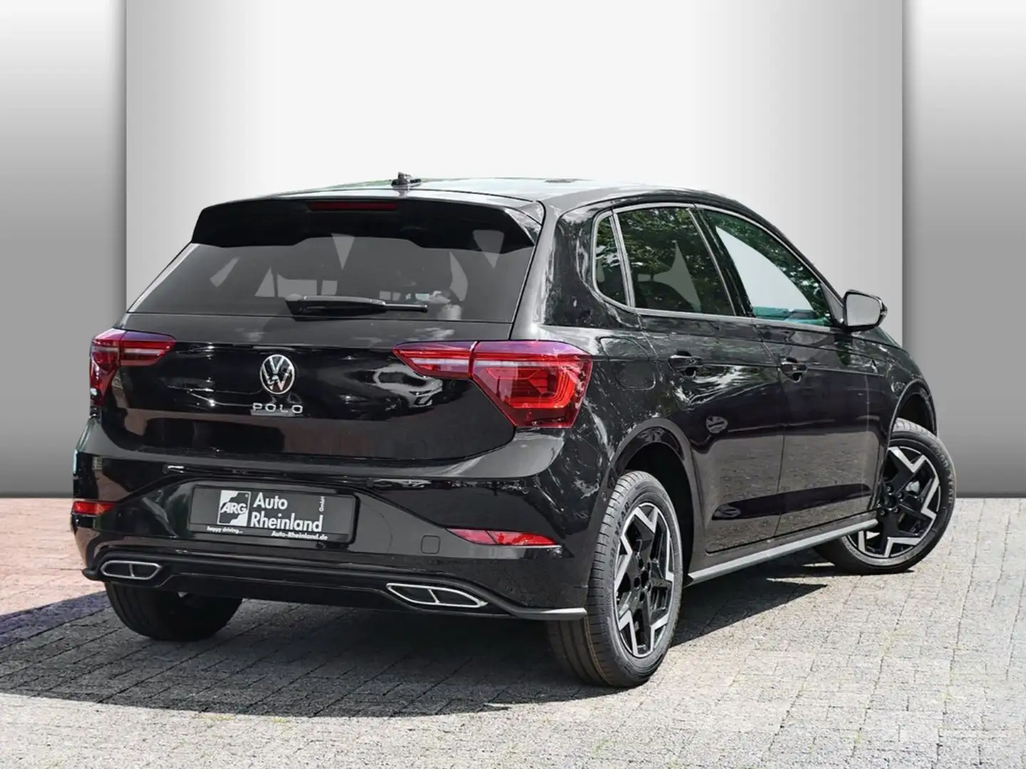 Volkswagen Polo R-Line 1.0 TSI OPF DSG MATRIX LED/NAVIVORB./RÜCKFA Schwarz - 2