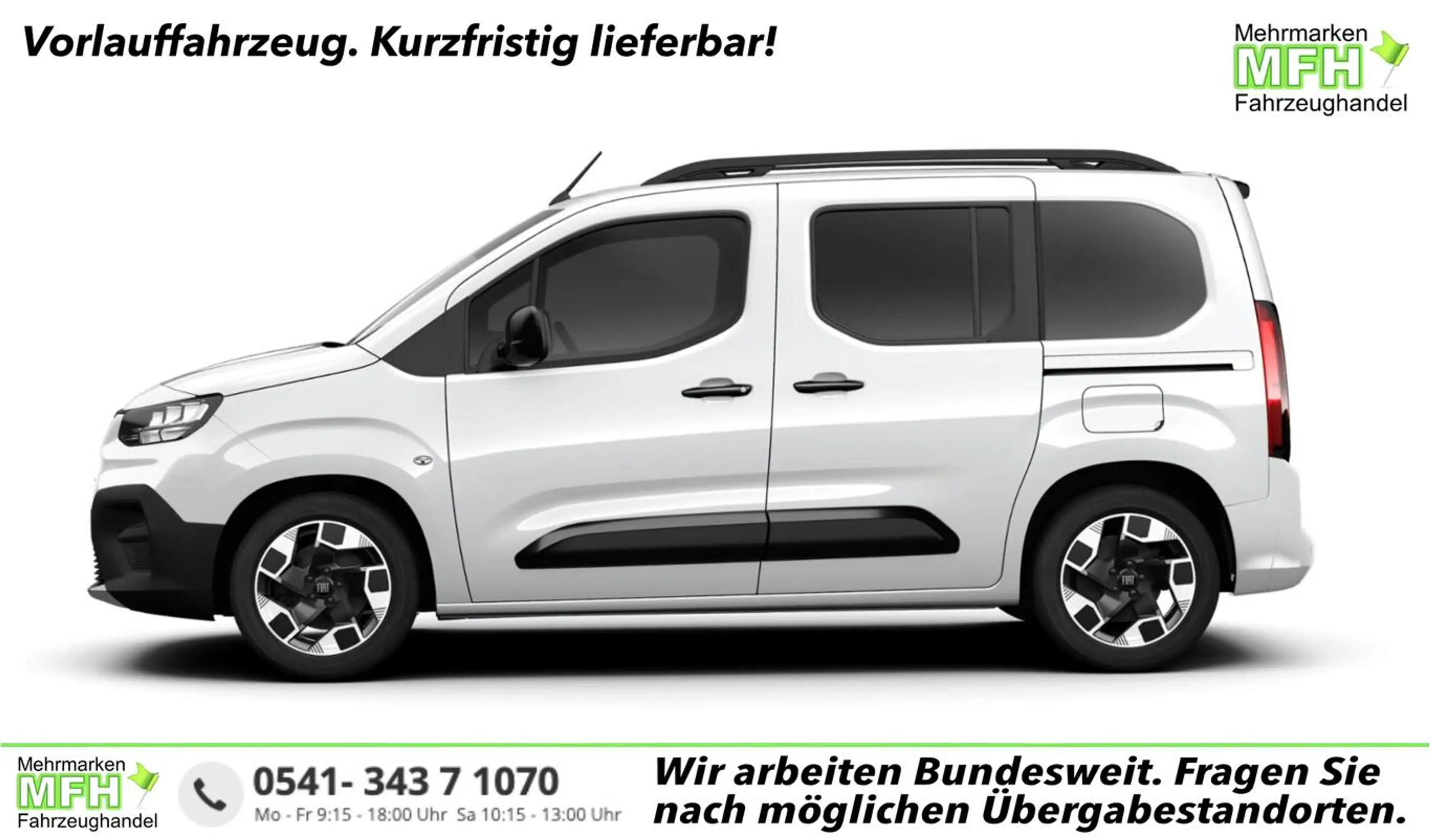 Fiat Qubo L La Prima AT8 17"LM LED Keyl ACC SHZ Kam 96 kW...