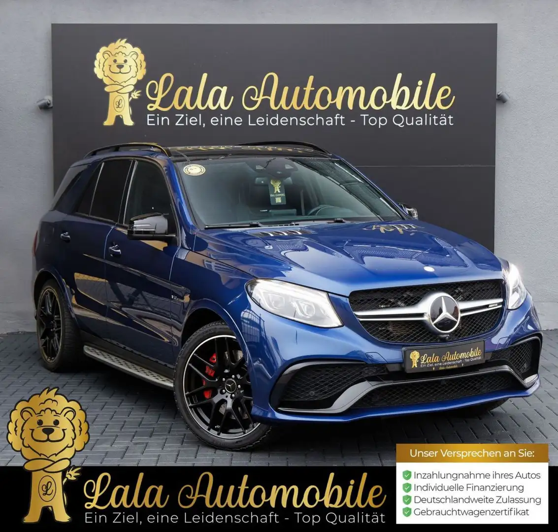 Mercedes-Benz GLE 63 AMG S 4Matic 5.5 V8 B&O NIGHT-PAKET VOLLL Kék - 1