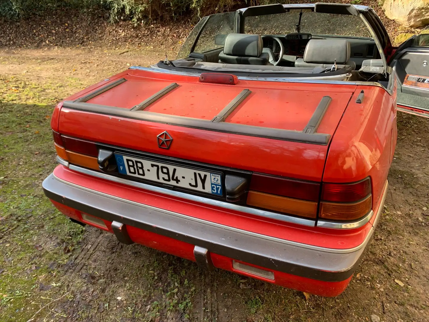 Chrysler Le Baron GTC Rot - 1