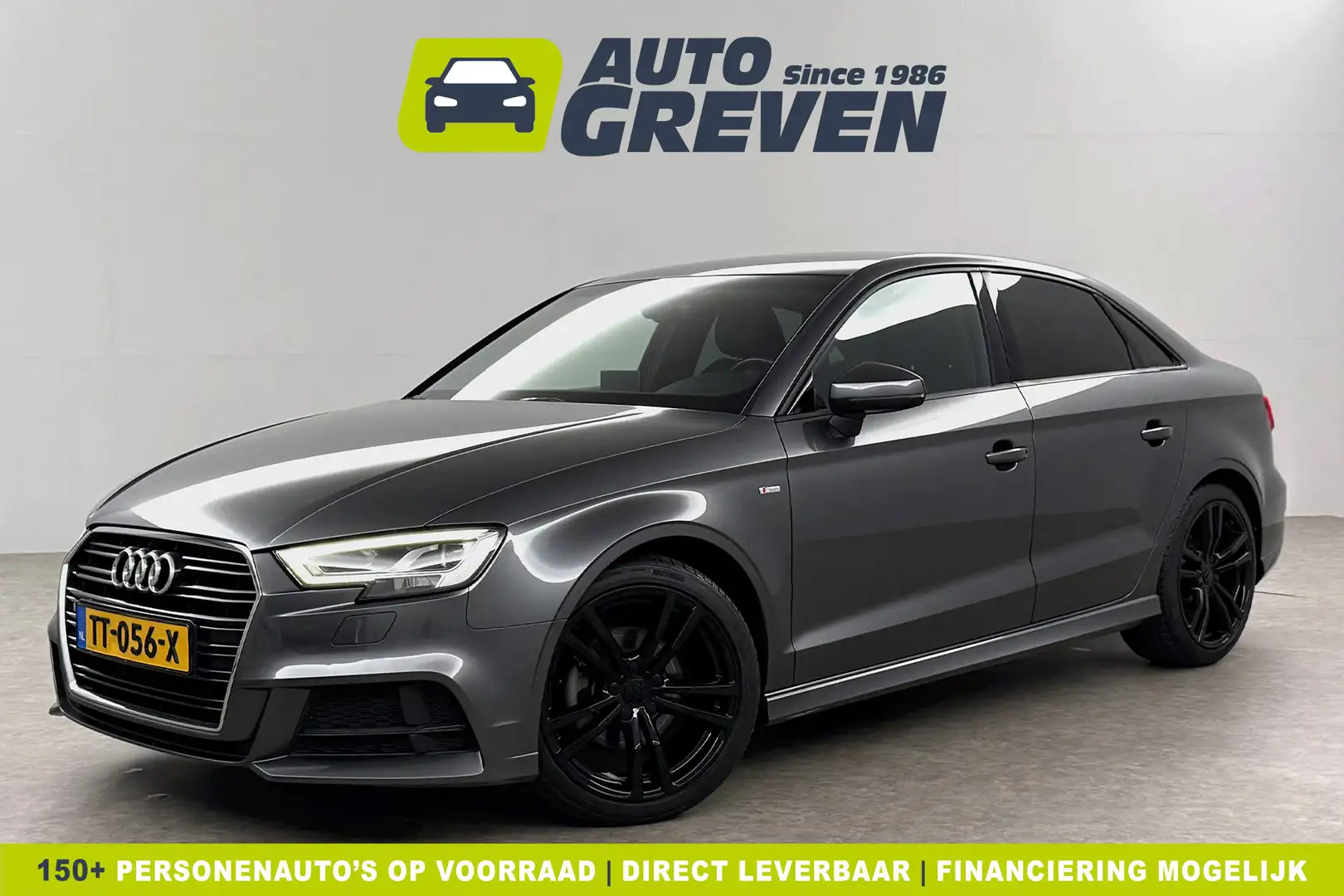 Audi A3 Limousine 30 TFSI S-line Automaat LED Clima Cruise Gris - 1