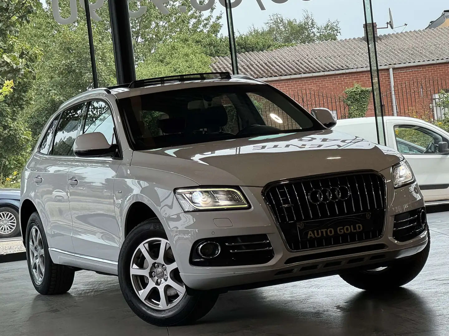 Audi Q5 2.0 TDi QUATTRO/FULLOPTIONS/EURO6B/1PROP CARNET Blanc - 2