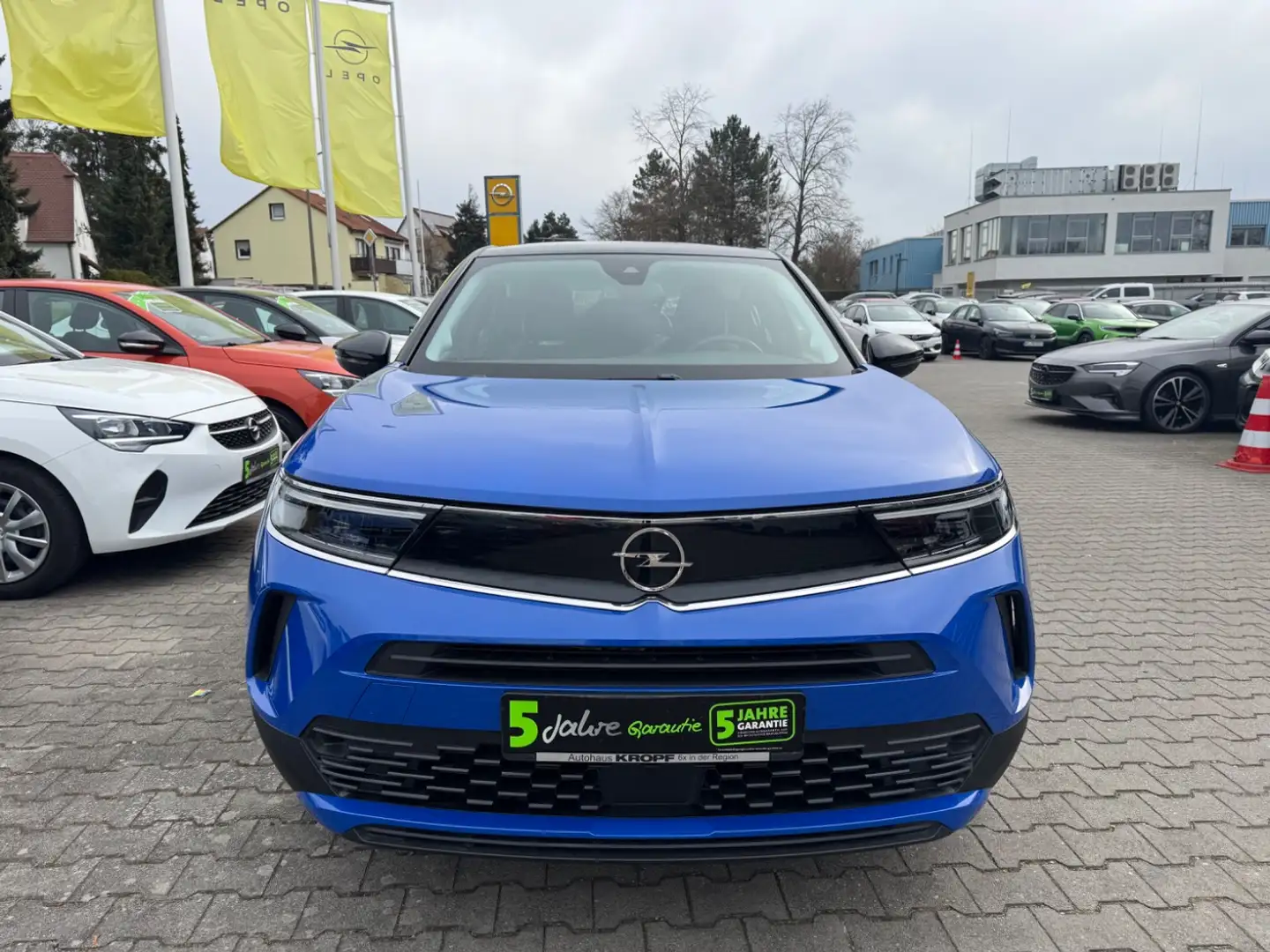 Opel Mokka-E Mokka e Edition FLA SpurH LM KAM LED KlimaA PDC Blau - 2