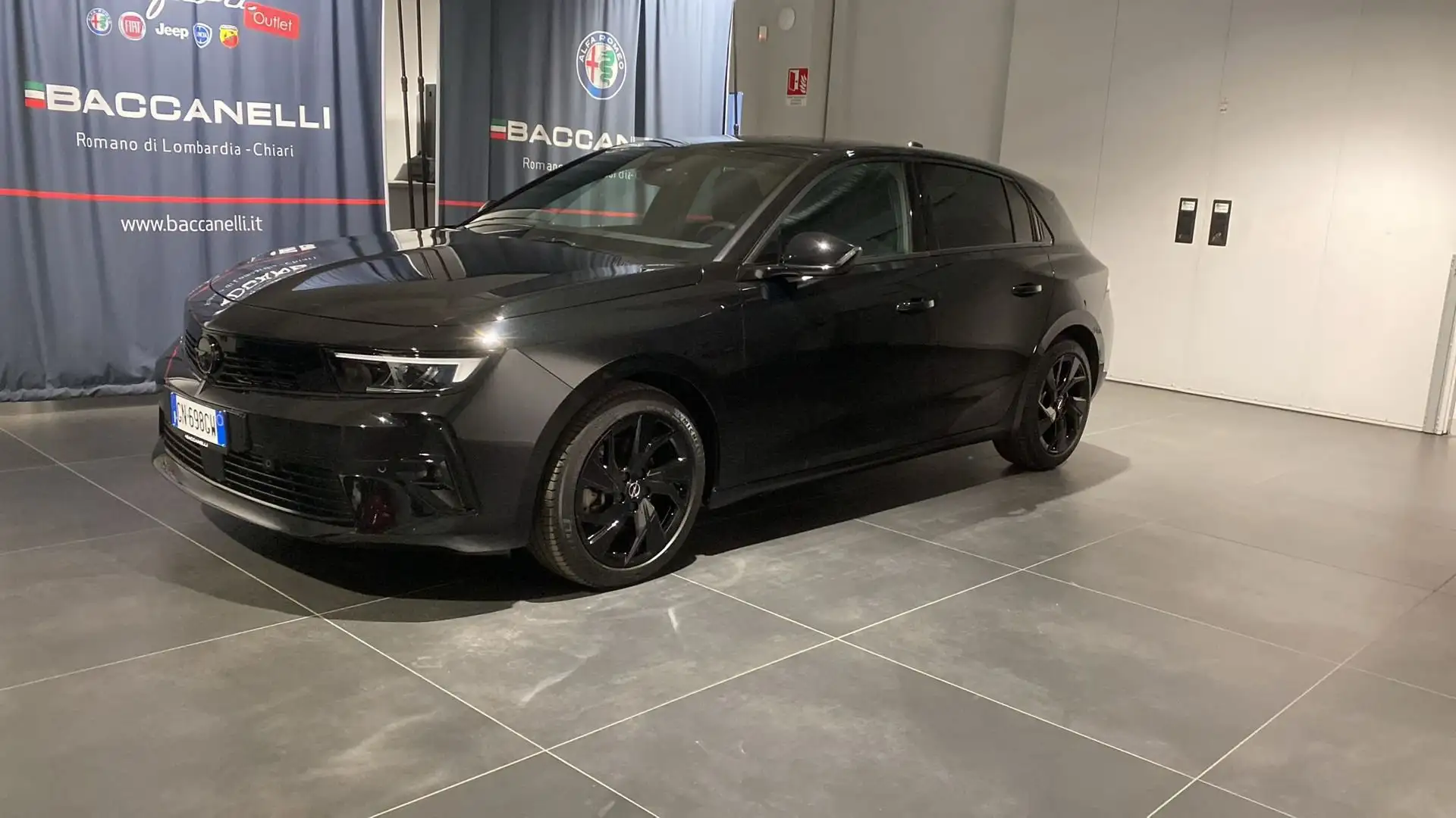 Opel Astra 1.2 Turbo 130 CV AT8 GS Nero - 1
