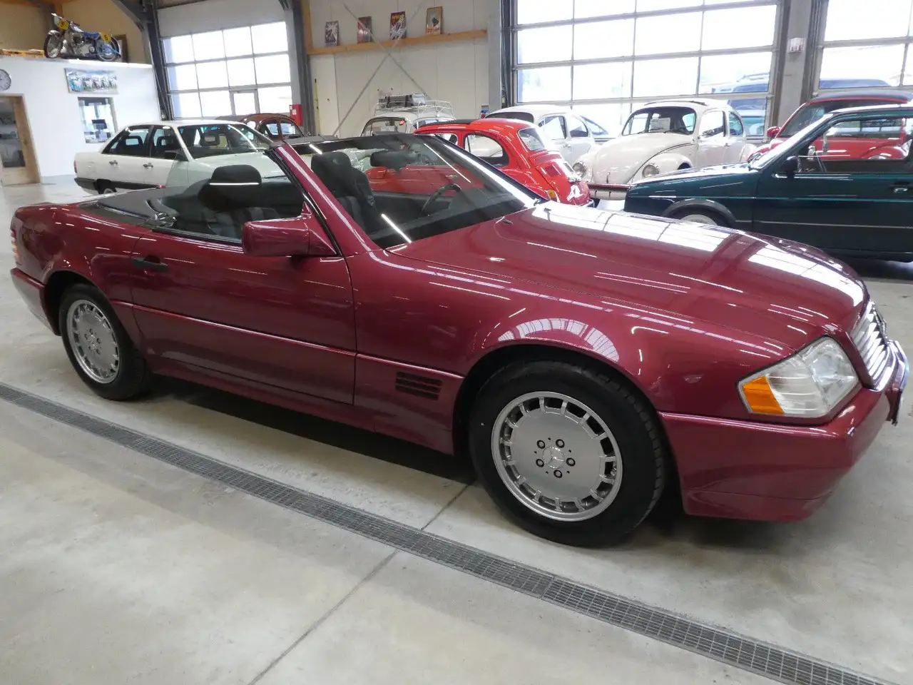 Mercedes-Benz SL 280 aus 2. Hand, original 77350 km* H-Kennz., foto 7