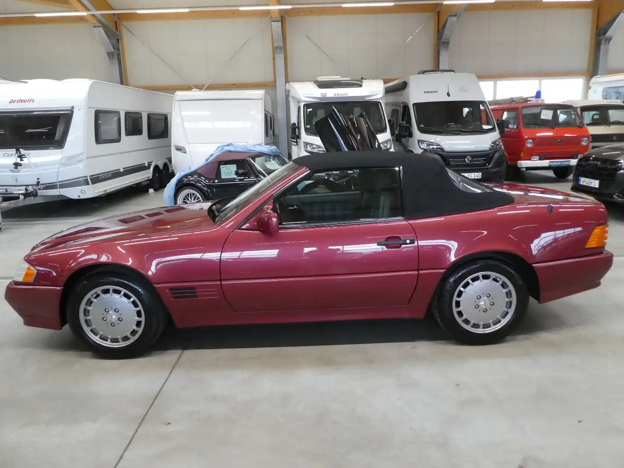Mercedes-Benz SL 280 aus 2. Hand, original 77350 km* H-Kennz., foto 5