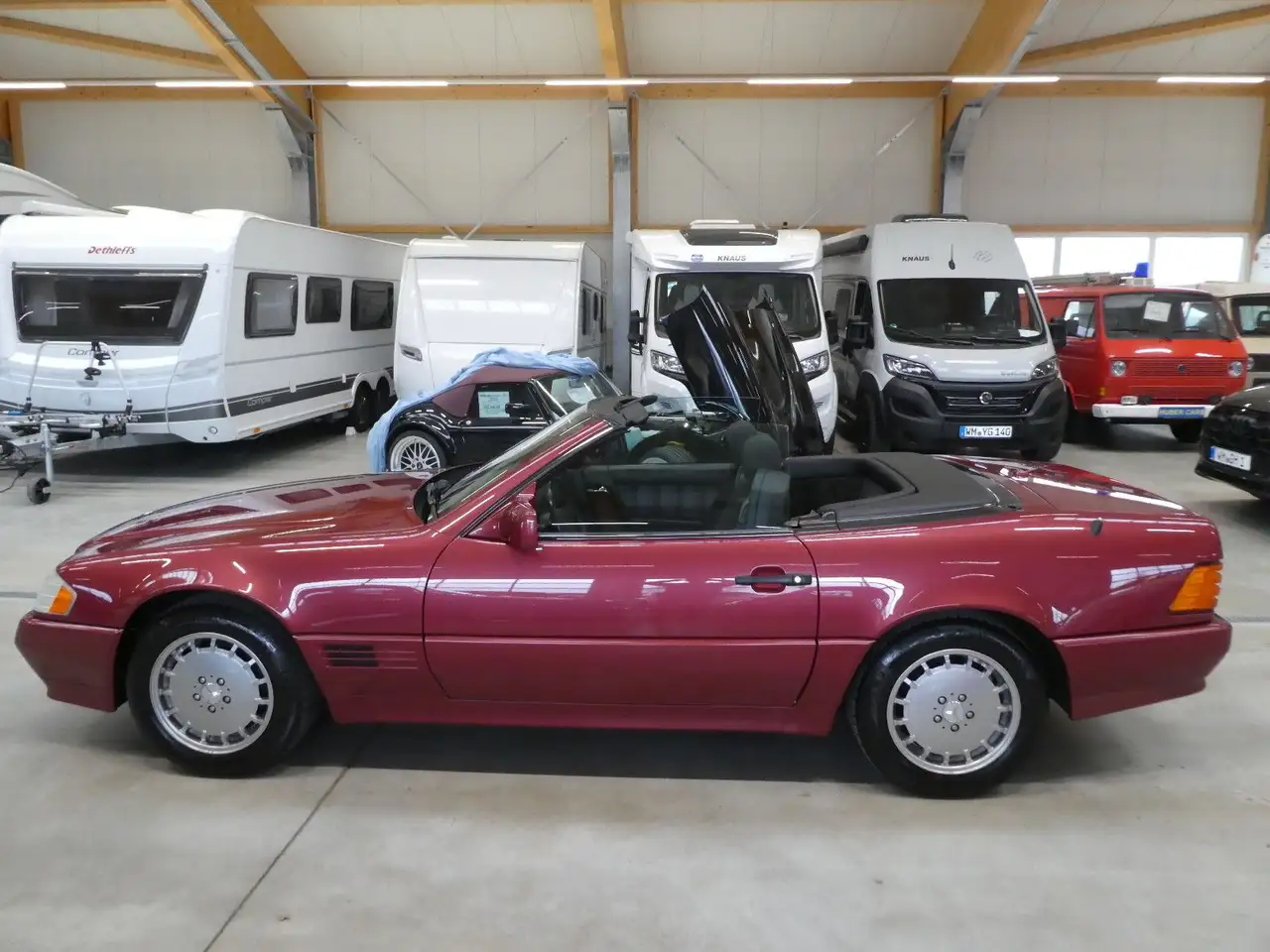 Mercedes-Benz SL 280 aus 2. Hand, original 77350 km* H-Kennz., foto 6