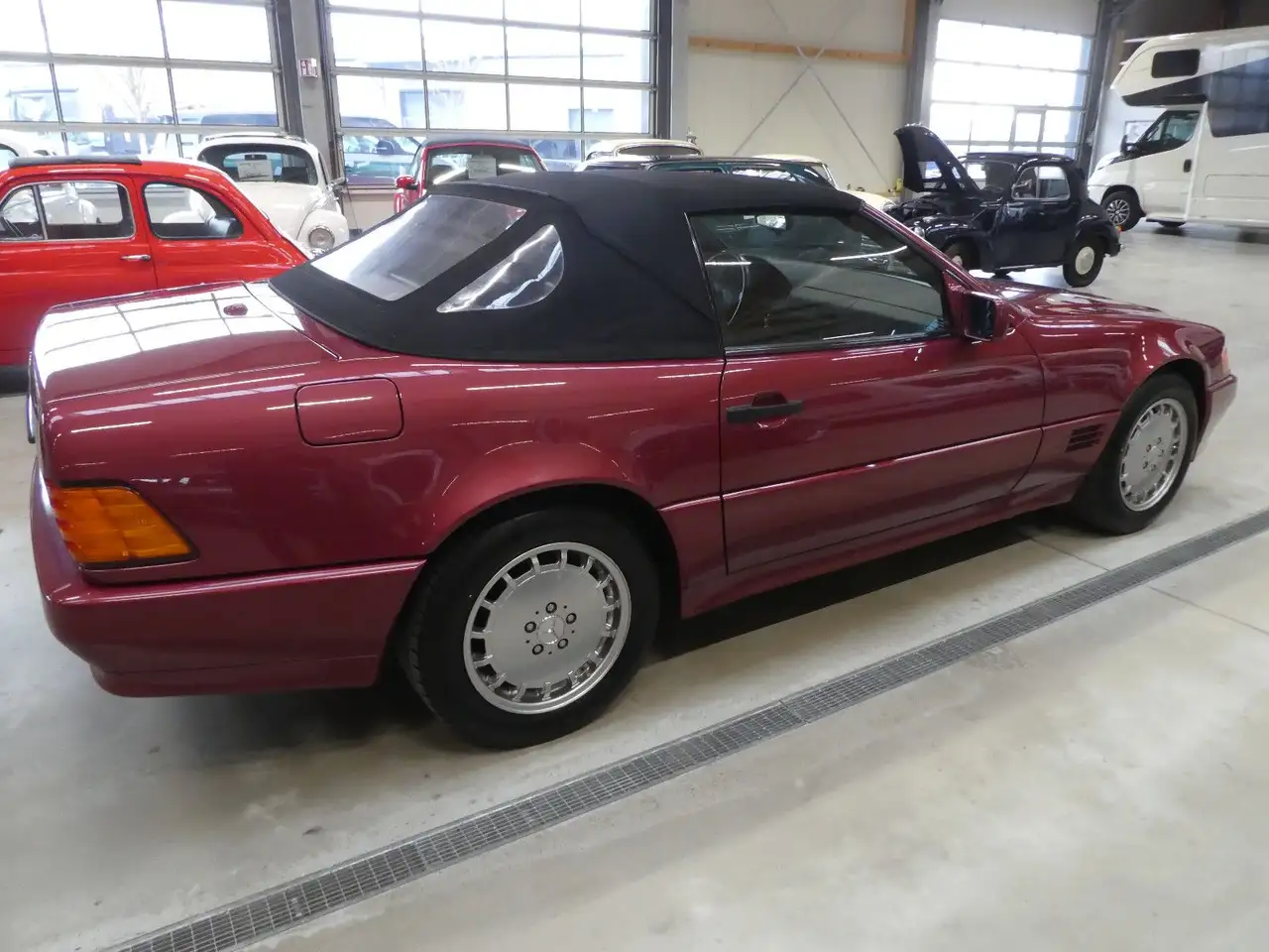 Mercedes-Benz SL 280 aus 2. Hand, original 77350 km* H-Kennz., foto 9
