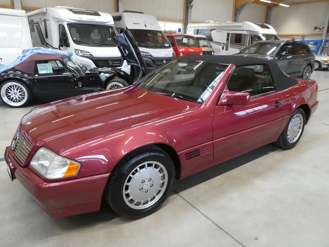 Mercedes-Benz SL 280 aus 2. Hand, original 77350 km* H-Kennz., foto 2