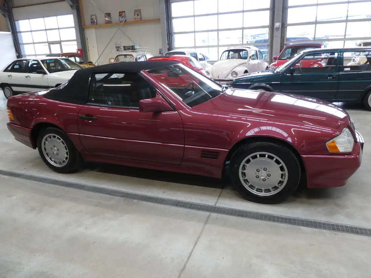 Mercedes-Benz SL 280 aus 2. Hand, original 77350 km* H-Kennz., foto 8