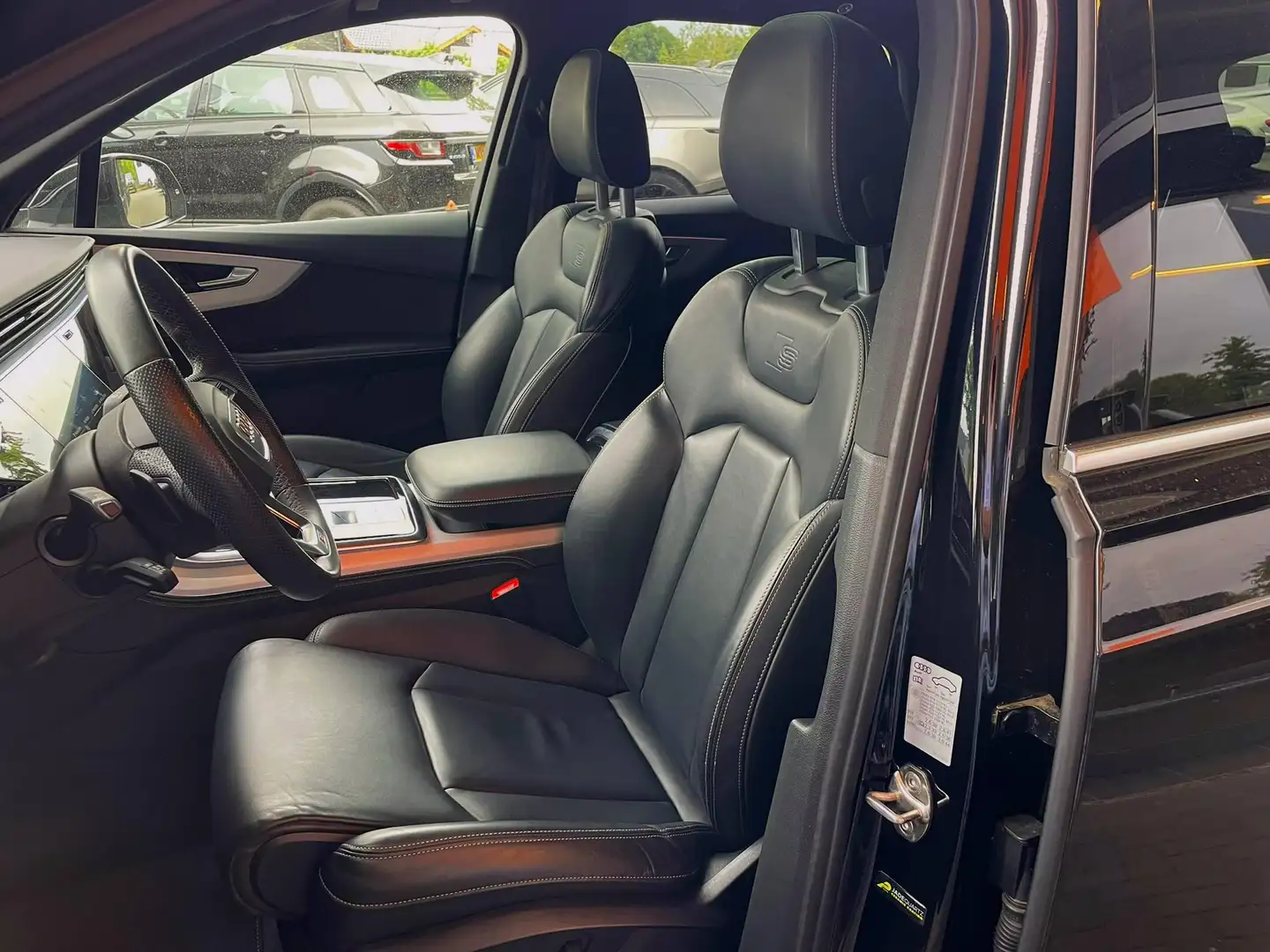 Audi Q7 55 TFSI e quattro Pro Line S | Volleder Valcona | Zwart - 2