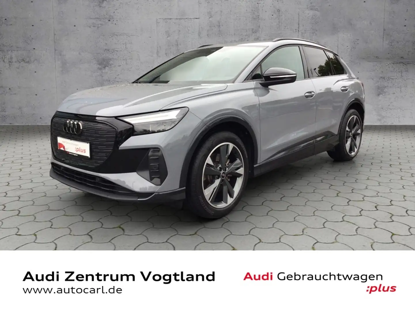 Audi Q4 e-tron 35 STH/NAV/SHZ KLIMA LED LEDER ALU Grau - 1