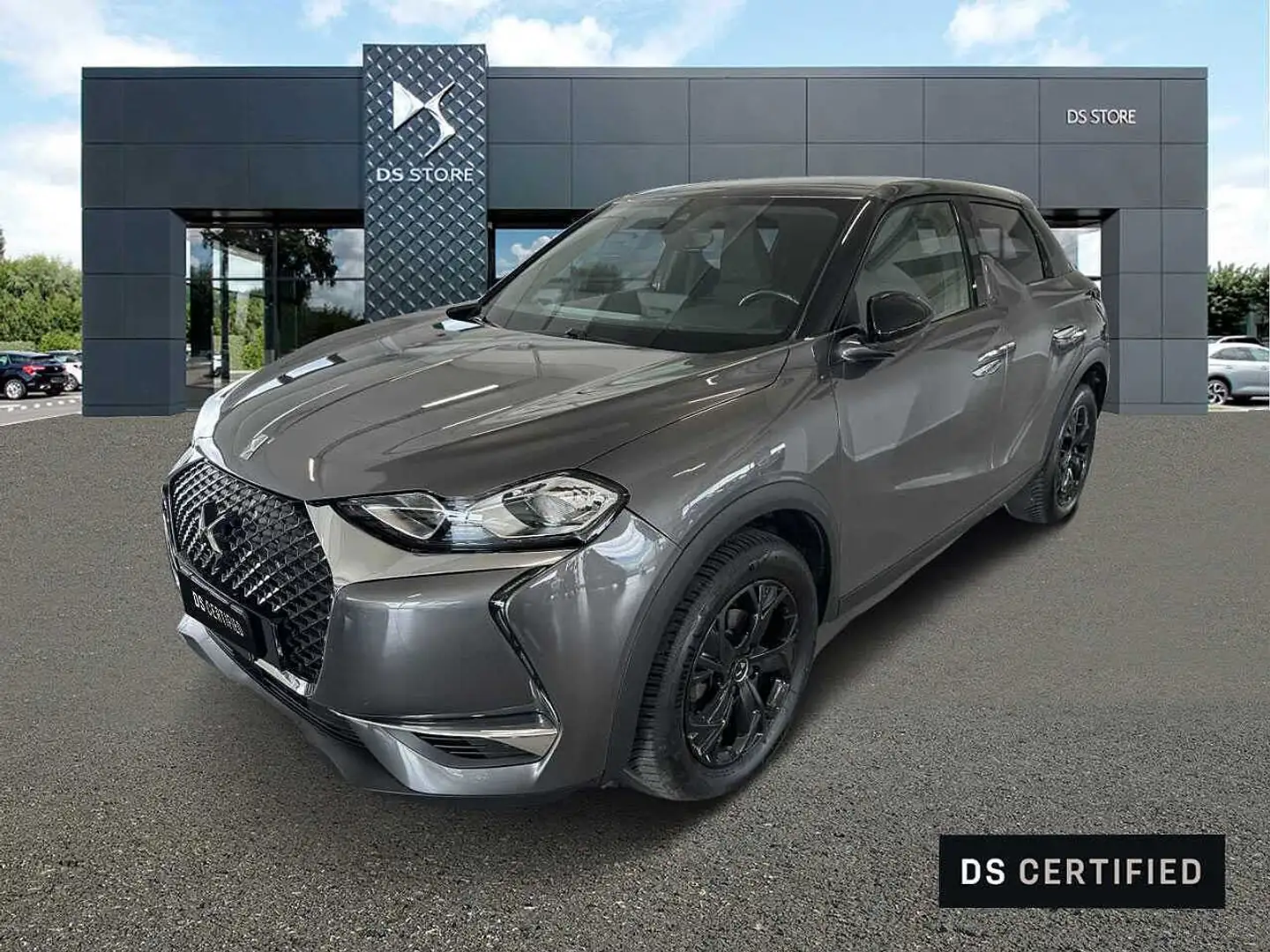 DS Automobiles DS 3 Crossback 3 DS 3 Crossback BlueHDi 100 Business Gris - 1