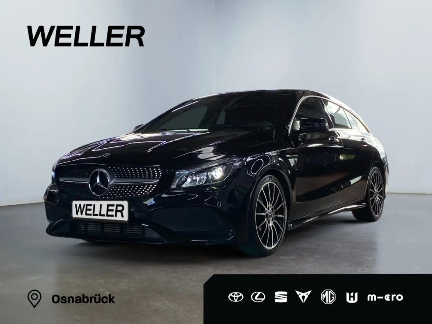 Mercedes-Benz CLA 180 7G Peak Edition AMG *CAM* Schwarz - 1