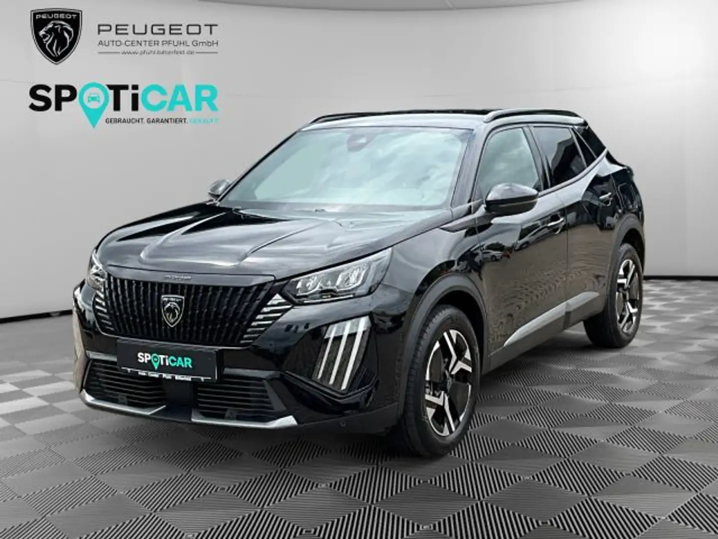 Peugeot 2008 PureTech 100 Allure Schwarz - 1